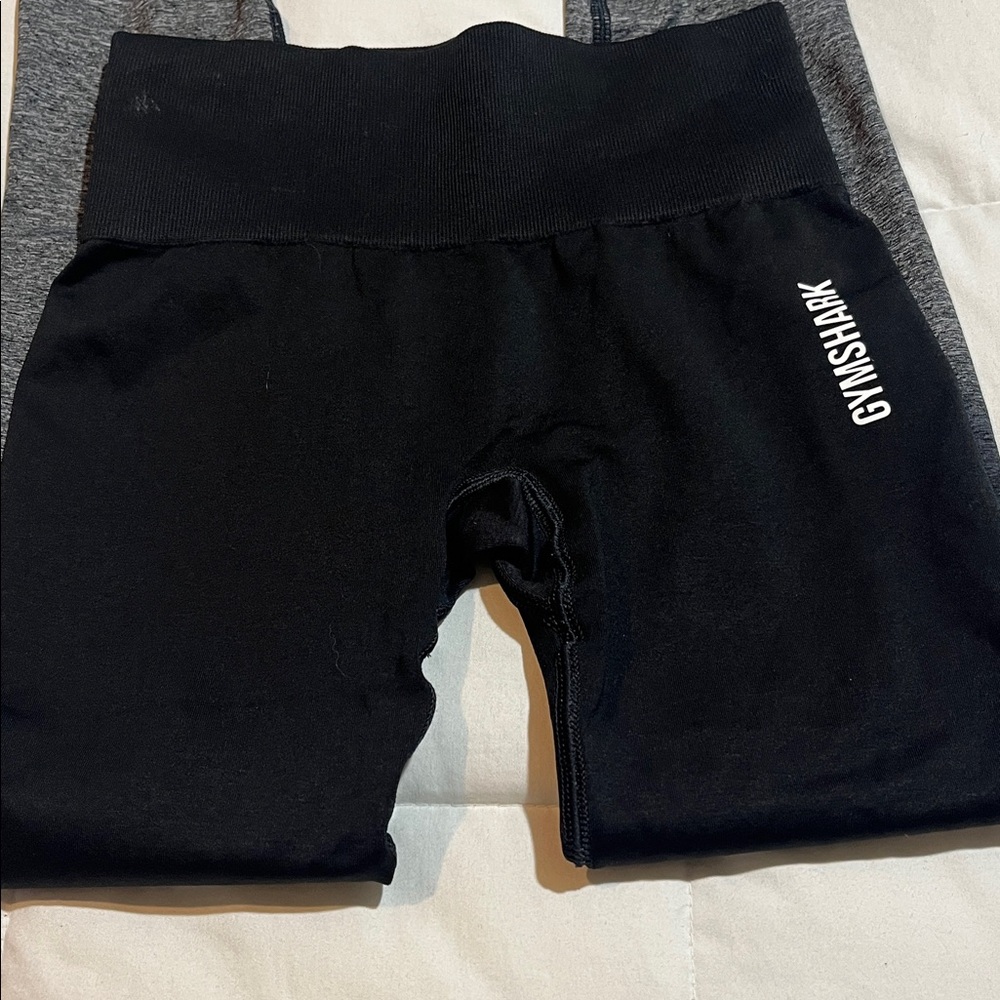 Gymshark Ombré Black to Grey Leggings - Picture 2 of 6